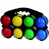 2x Gekleurde Jeu de Boulessets 18 Delig - Kaatsbal/Petanque - Actief Buitenspeelgoed Voor Kinderen