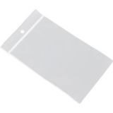 200x Gripzakjes/verpakkingszakjes 80 x 120 mm en 90 x 100 mm - 8 x 12 cm en 9 x 10 cm - Luchtdichte zakjes met gripsluiting/druksluiting - Plastic hersluitbare verpakkingen
