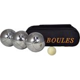2x Jeu de Boules Sets 3 Ballen/1 But In Draagtas - Jeu de Boules