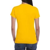 Reddingsbrigade / lifeguard Copacabana Rio De Janeiro t-shirt geel / voor bedrukking dames