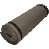 8x stuks zwarte yoga/pilates mat 180 x 50 cm - Fitnessmat