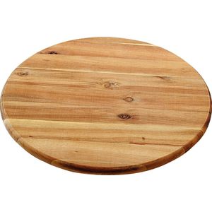 Acaciahouten Draaibare Serveerplank Rond 40 cm - Serveerplanken