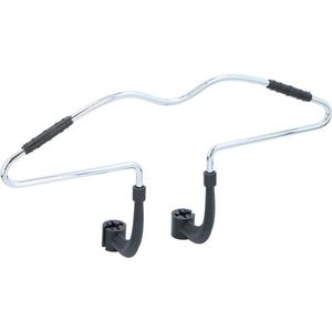 1x Dunlop auto/autostoel kledinghanger 50 cm - Autobenodigdheden - Kleding meenemen in de auto - Autostoel hangers