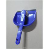 Stoffer en blik set blauw kunststof - Huishoud/schoonmaakproducten - Huishouding - Schoonmaken - Bezem/veger