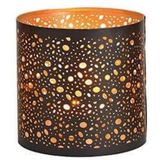 Kaarsenhouder - Zwart - Metaal