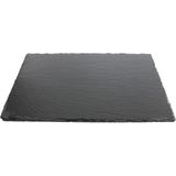 1x Leisteen serveerplanken/onderzetters 30 x 40 cm - Kaarsenplateaus - Hapjesplanken - Tapas - Kaasplankjes