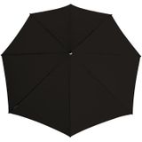 2x stuks sTORMaxi storm paraplu zwart windproof 100 cm