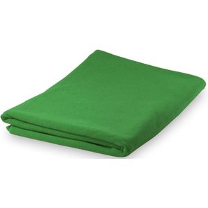 Yoga of fitness microvezel handdoek - groen - 150 x 75 cm - ultra absorberend - super zacht - Sporthanddoeken