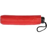 Opvouwbare mini paraplu rood 96 cm - Voordelige kleine paraplu - Regenbescherming