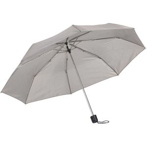 Voordelige mini paraplu grijs 96 cm - Paraplu's