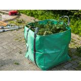 Grote vierkante tuinafvalzak opvouwbaar - 324 liter - Tuinafvalzakken - Tuin schoonmaken/opruimen - Tuinonderhoud