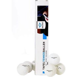 30x stuks Tafeltennis pingpong balletjes 40 mm/4 cm - Sportief speelgoed - Sporten - Tafeltennissen