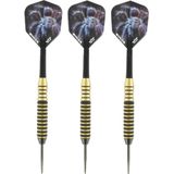 Professioneel dartbord Rogue Bristle incl 2 sets dartpijlen 22 grams - Sportief spelen - Darten/darts - Dartborden voor kinderen en volwassenen.