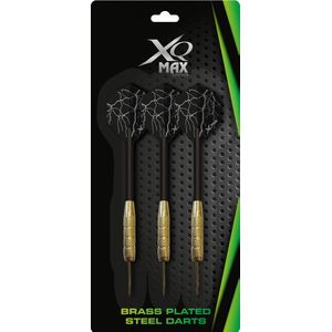 3x XQ Max Dartpijlen met zwarte flights 18 gram 11 cm