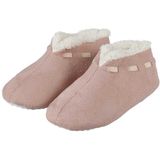 Apollo - Spaanse Pantoffels - Beige - Suède Uiterlijk - Zachte Pluche Voering