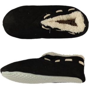 Apollo - Spaanse Pantoffels - Navy Blauw - 100% Polyester - Anti-Slip Zool