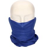 Multifunctionele morf sjaal indigo blauw - Gezichts bedekkers - Maskers voor mond - Windvangers