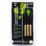 2 sets Brass Darts met aluminium shafts