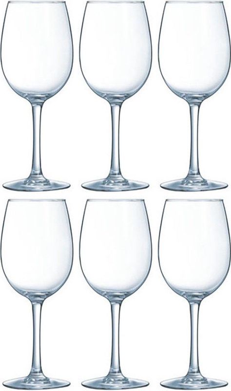 Vina Vap - Wijnglazen - 6x Stuks - Glas - 580 ml