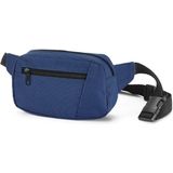 Blauw heuptasje/buideltasje voor volwassenen 21 x 12 cm - Zwrate heuptassen/fanny pack voor op reis/onderweg