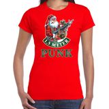 Fout Kerstshirt Kerst t-shirt 1 5 meter punk rood voor dames - Kerstkleding Christmas outfit