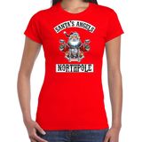 Bellatio Decorations - T-shirt - Rood - Katoen