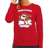 Bellatio Decorations - Foute Kerstsweater - Rood - Katoen