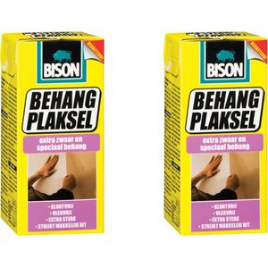 Bison - Behanglijm - Multi - Kunststof - 3 pakken van 200 gram