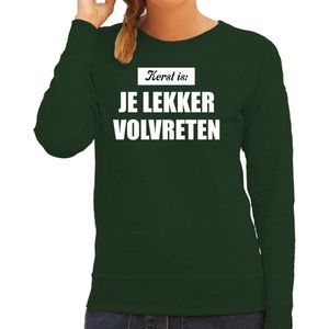 Kerst - Foute Kersttrui - Groen - Dames - Kerstkleding