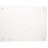 2x Glazen Snijplanken/Serveerplanken met Siliconen Voetjes 30 X 40 cm