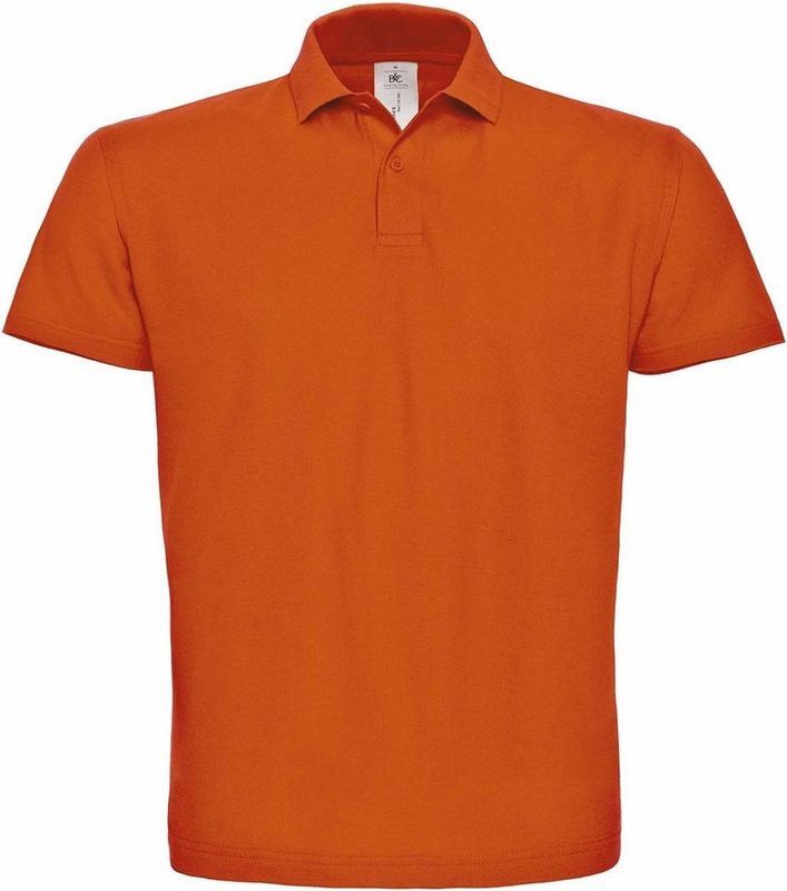 B&C - Poloshirt - Oranje - Katoen - Basic