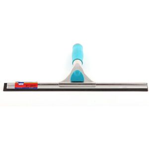 Raamwisser/raamtrekker met ergonomische soft grip en natuurrubber strip 35 cm - Raamtrekkers/ramenlappen - Ergonomisch