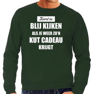 Bellatio Decorations - Foute Kersttrui - Groen - Kerstkleding