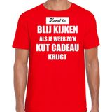 Rood - T-shirt - Kerst - Heren - Kerstkleding