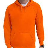 Oranje Hoodie - Heren - Raglan - Basics - Hooded Sweatshirts