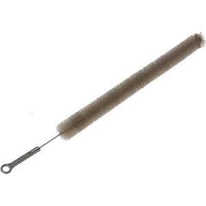 Gerimport Radiatorborstel - flexibel - kunststof - grijs - 72 cm