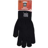 Zwarte thermo handschoenen voor kinderen - Warme handschoenen voor jongens/meisjes 5-8 jaar