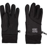 Zwarte thermo handschoenen voor heren - Warme handschoenen voor jongens/meisjes S/M