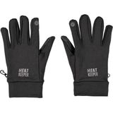 Zwarte thermo touchscreen handschoenen voor heren - Warme handschoenen voor volwassenen S/M