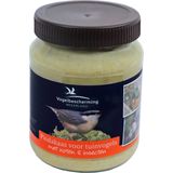 2x Potten buitenvogelvoer vogelpindakaas smaken mix 330 gram