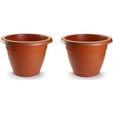 Bloempot - Groen - Keramiek