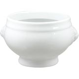 Cosy & Trendy Soepkommen leeuwenkop - porselein - 12 x 7 cm - Soeptassen/soepkommen