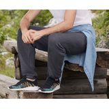 Fruit of the Loom joggingbroek - voor heren - Donkergrijs - Sportbroek/trainingsbroek - Kleding L