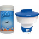 Zwembad chloordrijver/chloorverdeler inclusief chloortabletten 200 gram - Zwembad water schoon houden