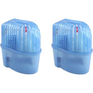 2x stuks vochtopnemers - 450 gram - Vochtvangers - Voorkomt geurtjes en schimmels