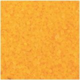 Fijn decoratie zand/kiezels in het geel 480 gramÃâÃ - Decoratie zandkorrels mini steentjes 1 tot 2 mm