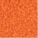Fijn decoratie zand/kiezels kleur oranje 500 gramÃâÃ - Decoratie zandkorrels mini steentjes 2 tot 6 mm