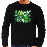 Sweater - Zwart - Katoen - Luck o the Irish