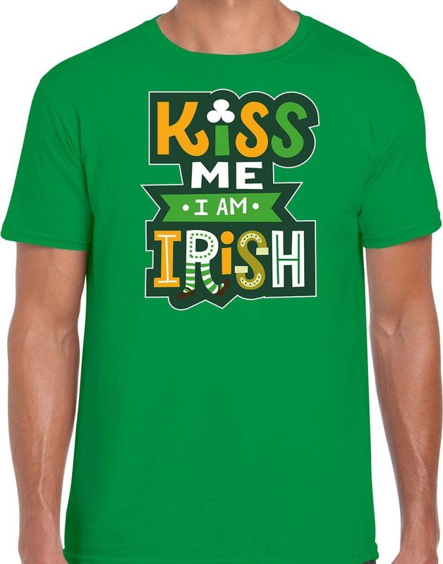 Festival T-Shirt - Groen - Katoen - St. Patricks Day
