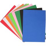 Knutsel foam rubber assorti 30x stuks - Hobby en knutsel artikelen/materialen